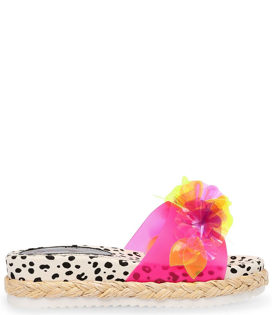 Betsey Johnson Marge Printed Flatform Espadrilles