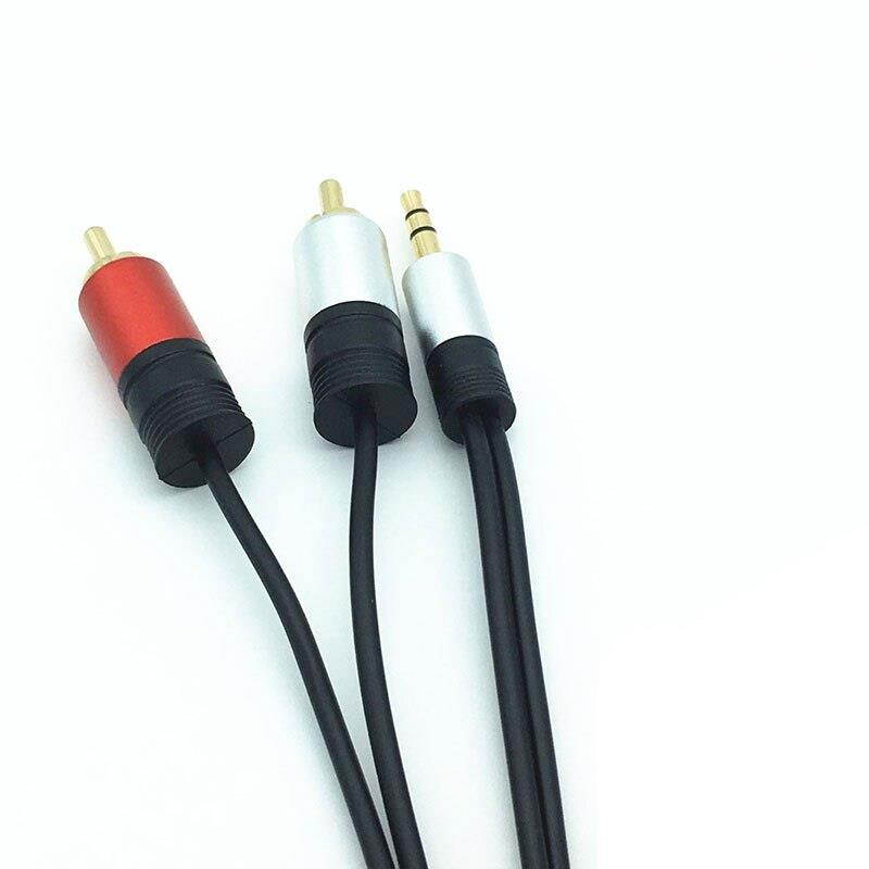 3.5mm Aux to 2RCA Y Splitter Stereo Audio Cable 5M