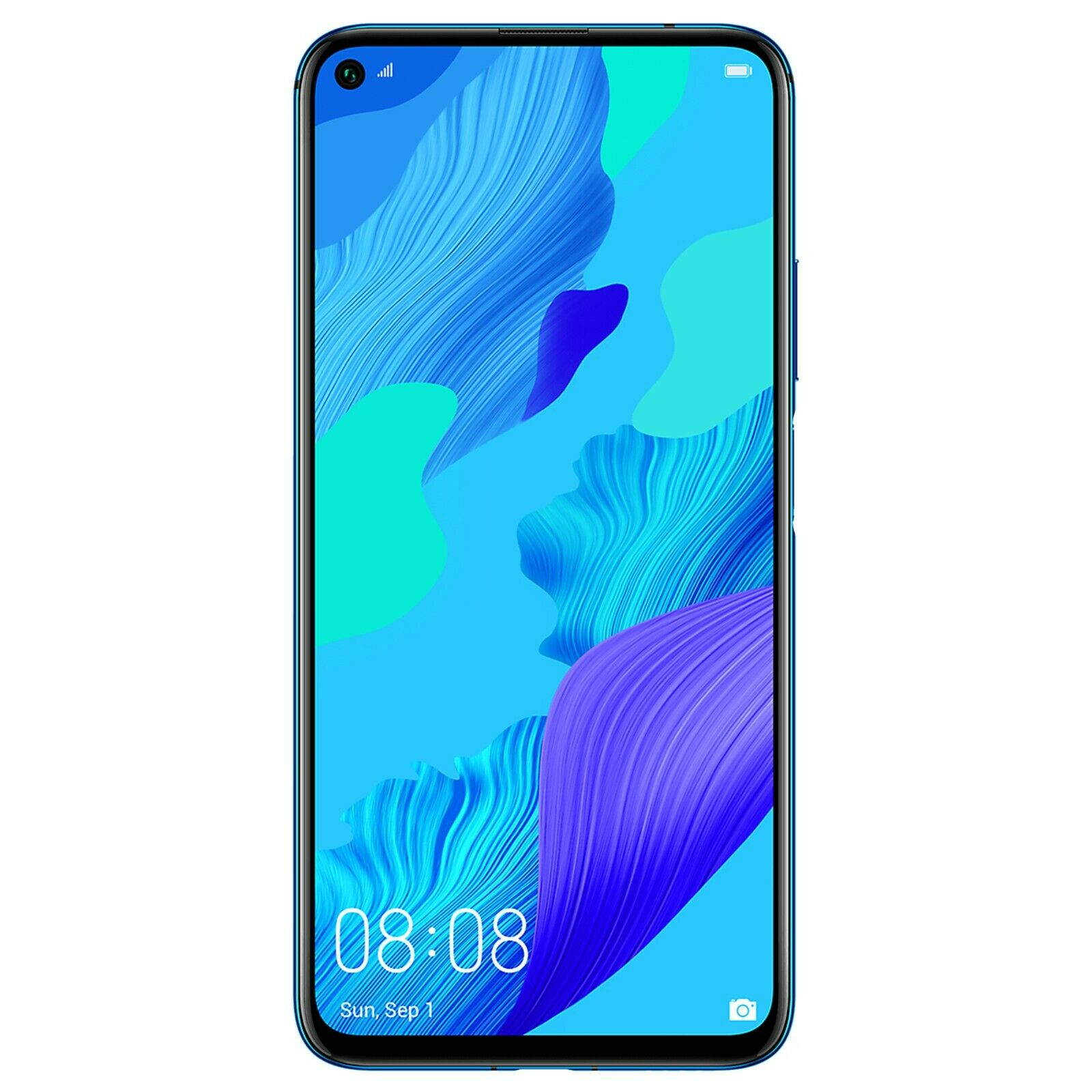 Huawei Nova 5T Dual-SIM 128GB ROM + 6GB RAM (GSM Only, No CDMA) Factory Unlocked 4G/LTE Smartphone (Black) - International Version