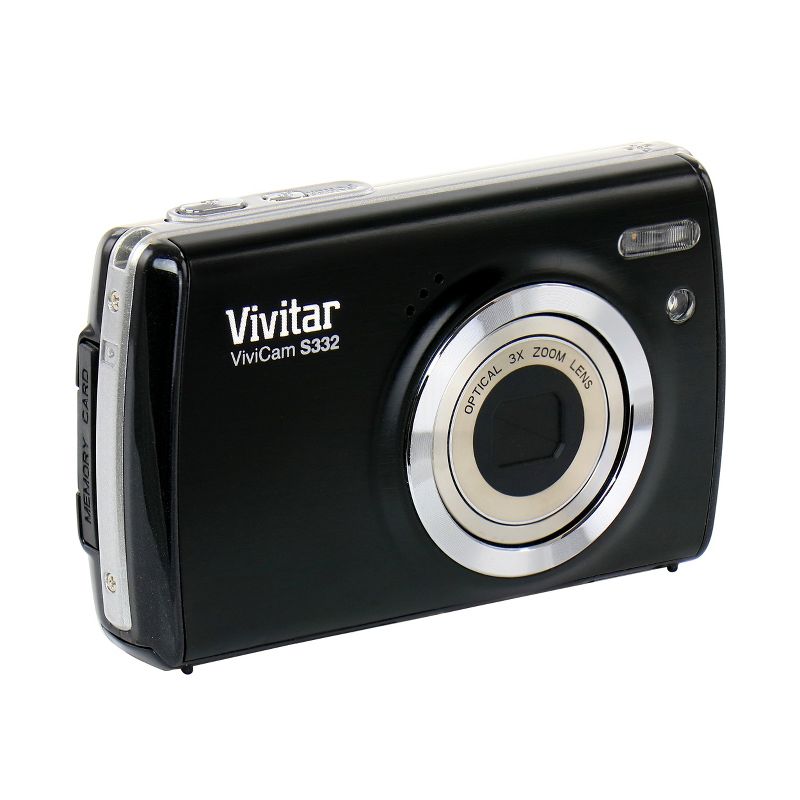 Vivitar ViviCam F332 14.1 Mega Pixel Digital Camera with 2.7 Inch LCD Screen in Black