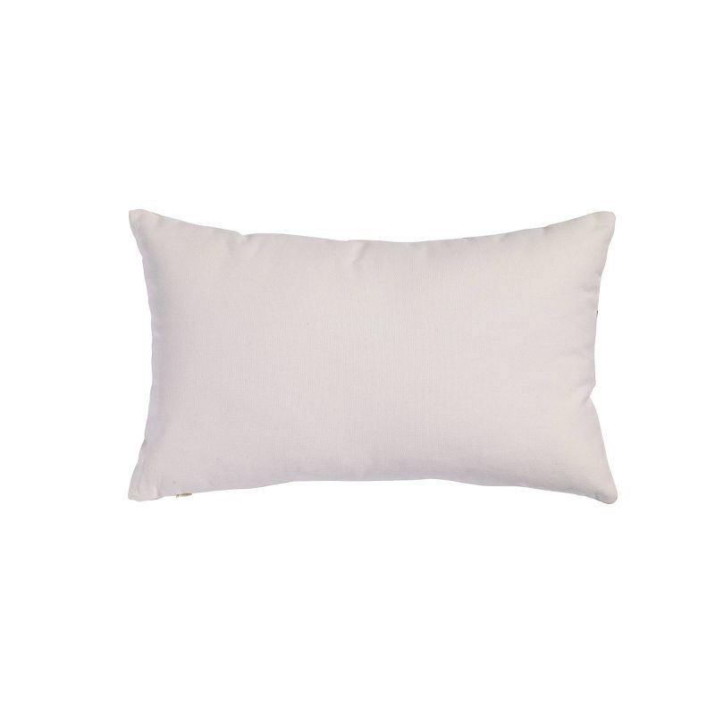 12"x20" Oversize Cerulean Lumbar Throw Pillow Blue - Sure Fit