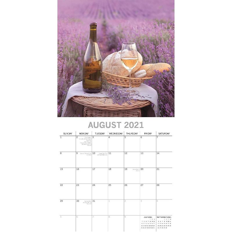 2021 The Everygirl Wall Calendar 15" x 12" Liam - Blue Sky