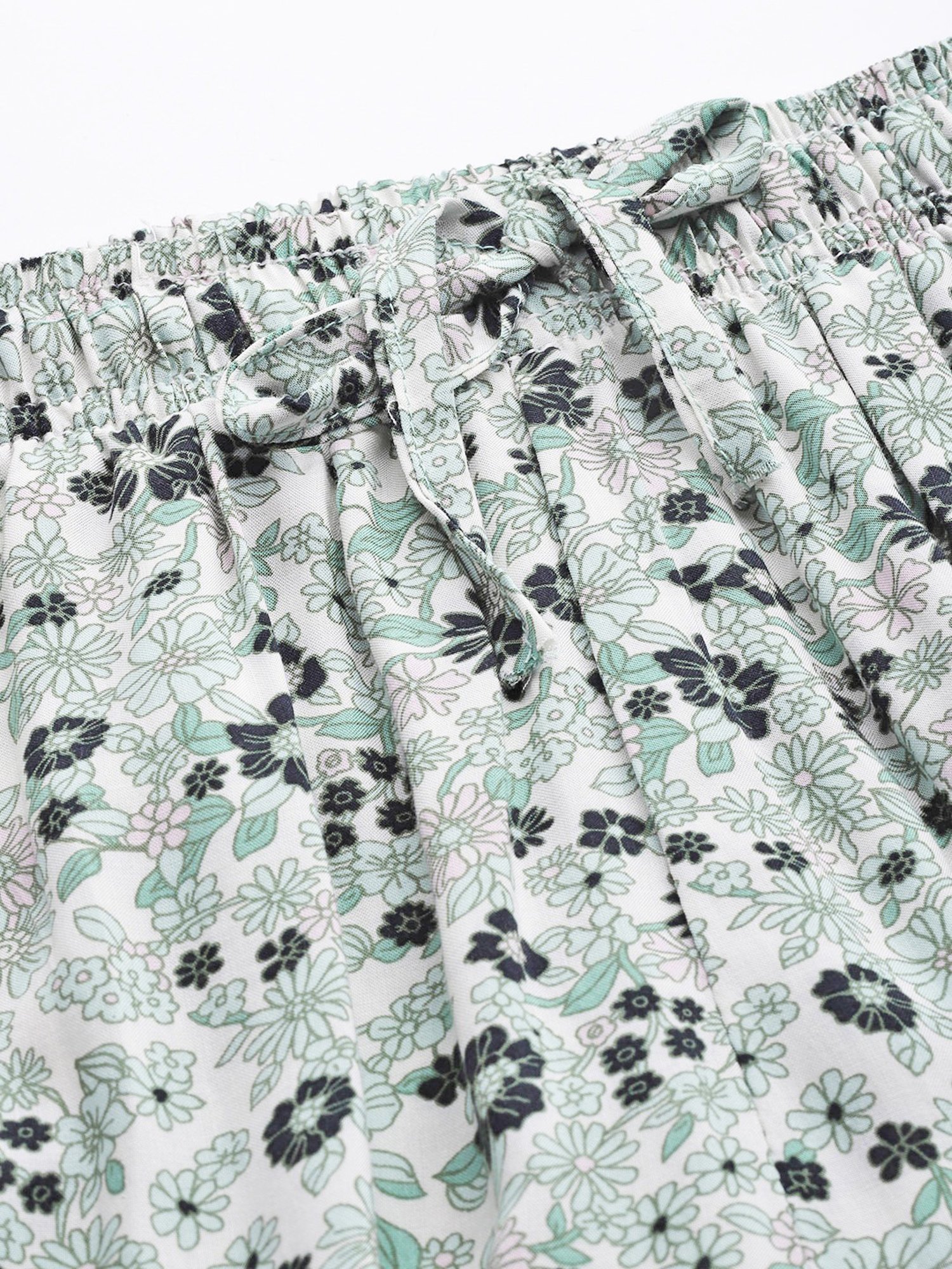 Hancock Multicolor Printed Night Suit