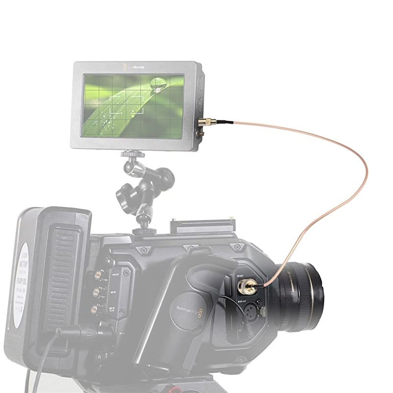 3G/HD SDI Cable BNC Cable(50cm 75O) for Cameras and Video Equipment,Supports HD-SDI/3G-SDI/4K/8K,SDI Video Cable (Straight,1Pcs)