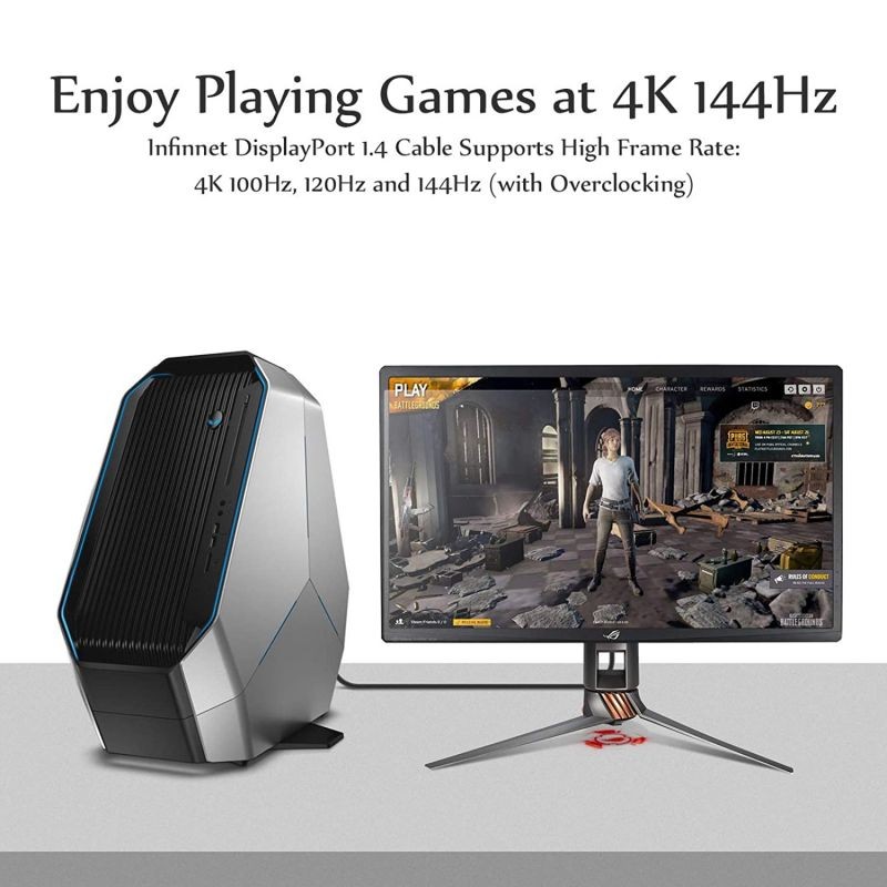 Cables Direct Online 100FT SVGA Monitor Cable, Male to Male 1080P Super VGA Display Cord for PC Projector Laptop TV