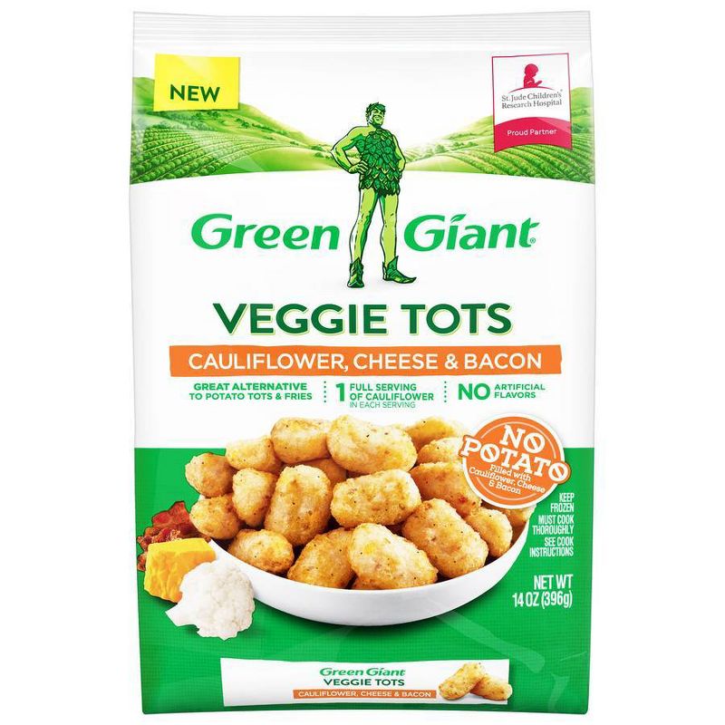 Green Giant Cauliflower Cheese & Bacon Veggie Tots - 14oz