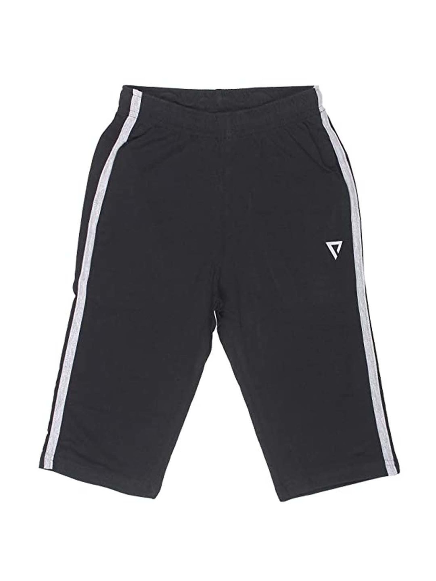 Gini & Jony Kids Brown Solid Bermudas