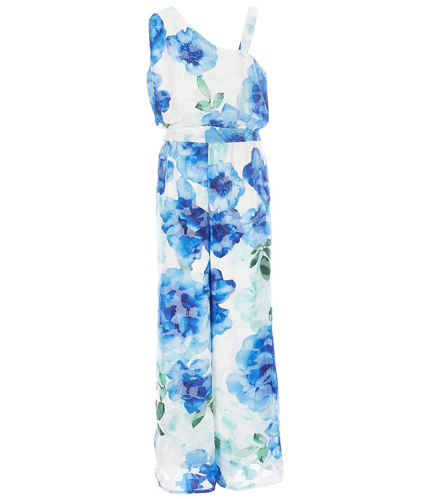 Habitual Big Girls 7-16 Ruffle-Trim Romper