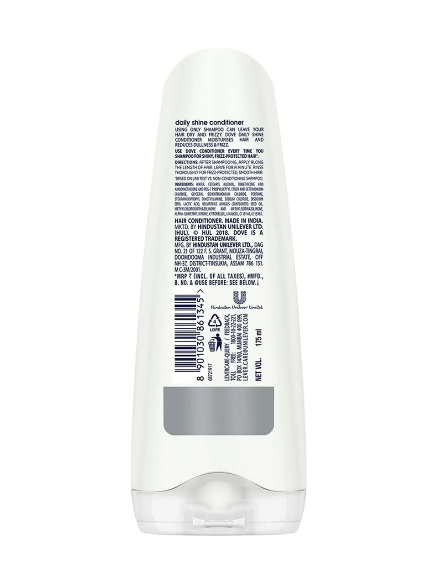 Dove Daily Shine Conditioner - 175 ml