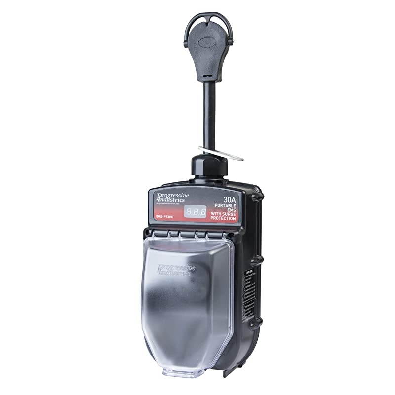 RV Surge Protector EMS-PT30X RV Surge Protector , Black