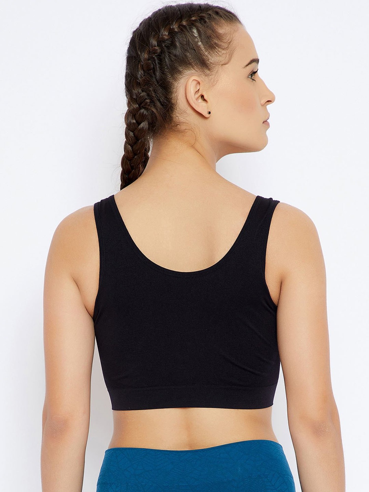 C9 Airwear Black Full Coverage Bralette Bra