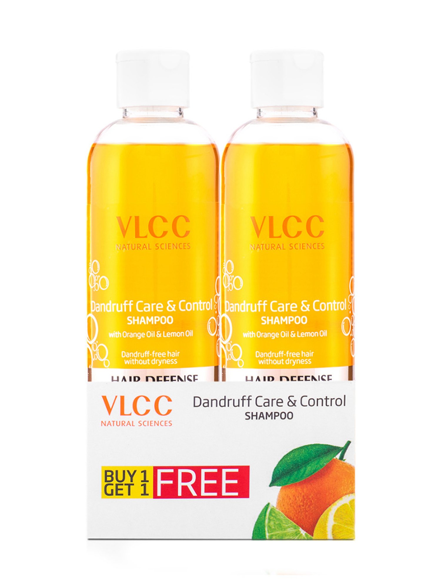 VLCC Dandruff Care & Control Shampoo Buy 1 Get 1 Free - Pack of 2