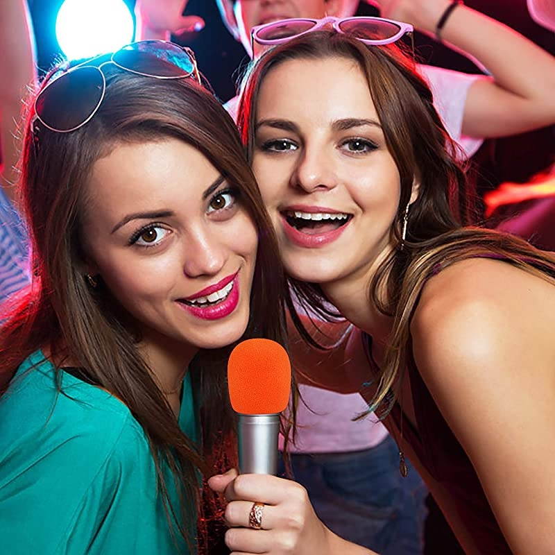 Pack Thick Handheld Stage Microphone Windscreen Foam Cover Karaoke DJ 12 Color