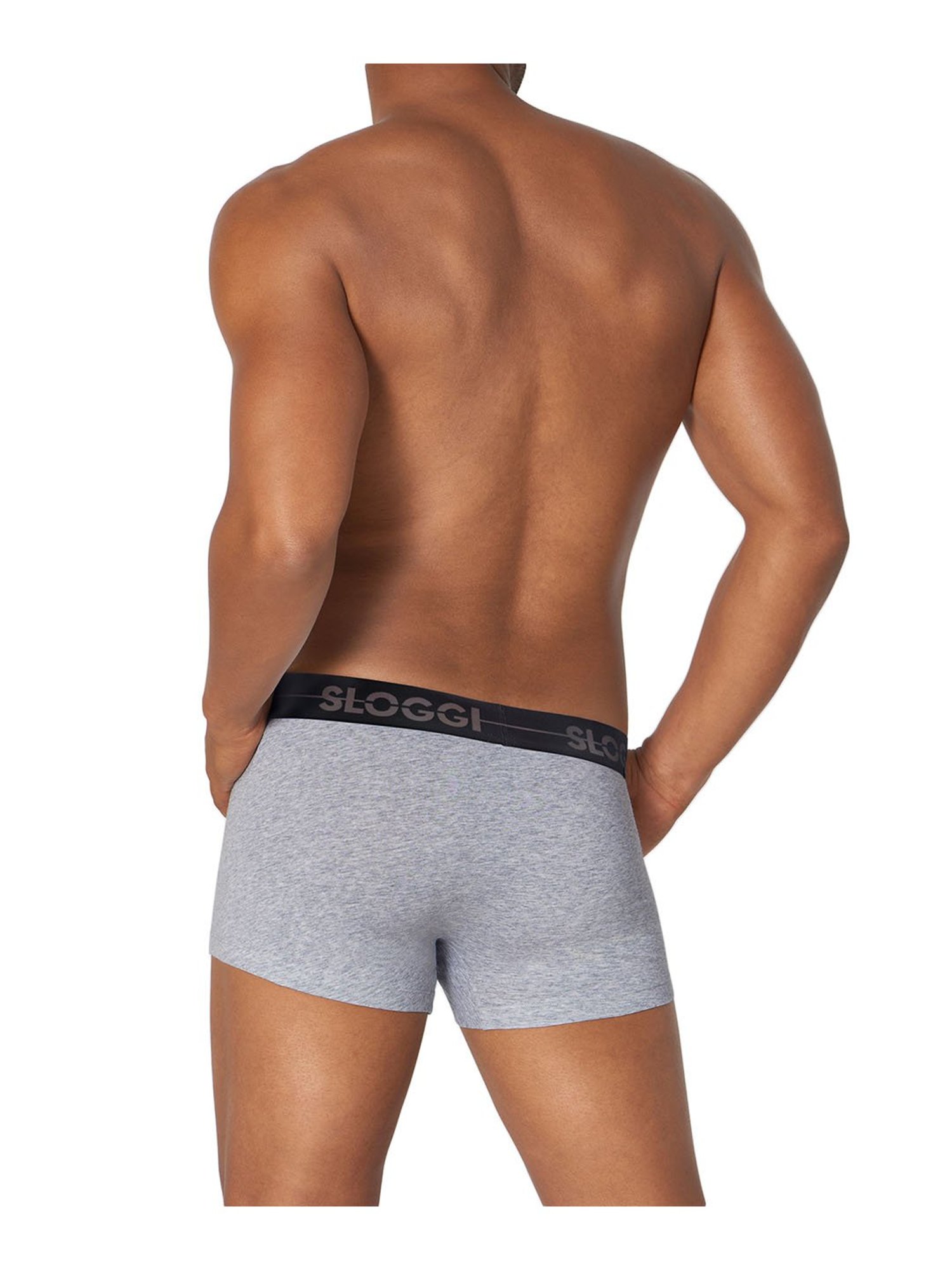 Sloggi Grey Slub Trunks