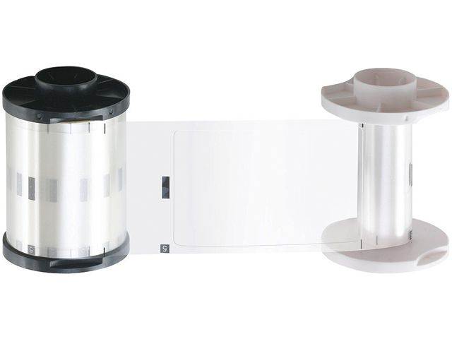 Fargo 081789 PolyGuard Clear Laminate Ribbon, 1.0 mil, Clear - 250 Imprints