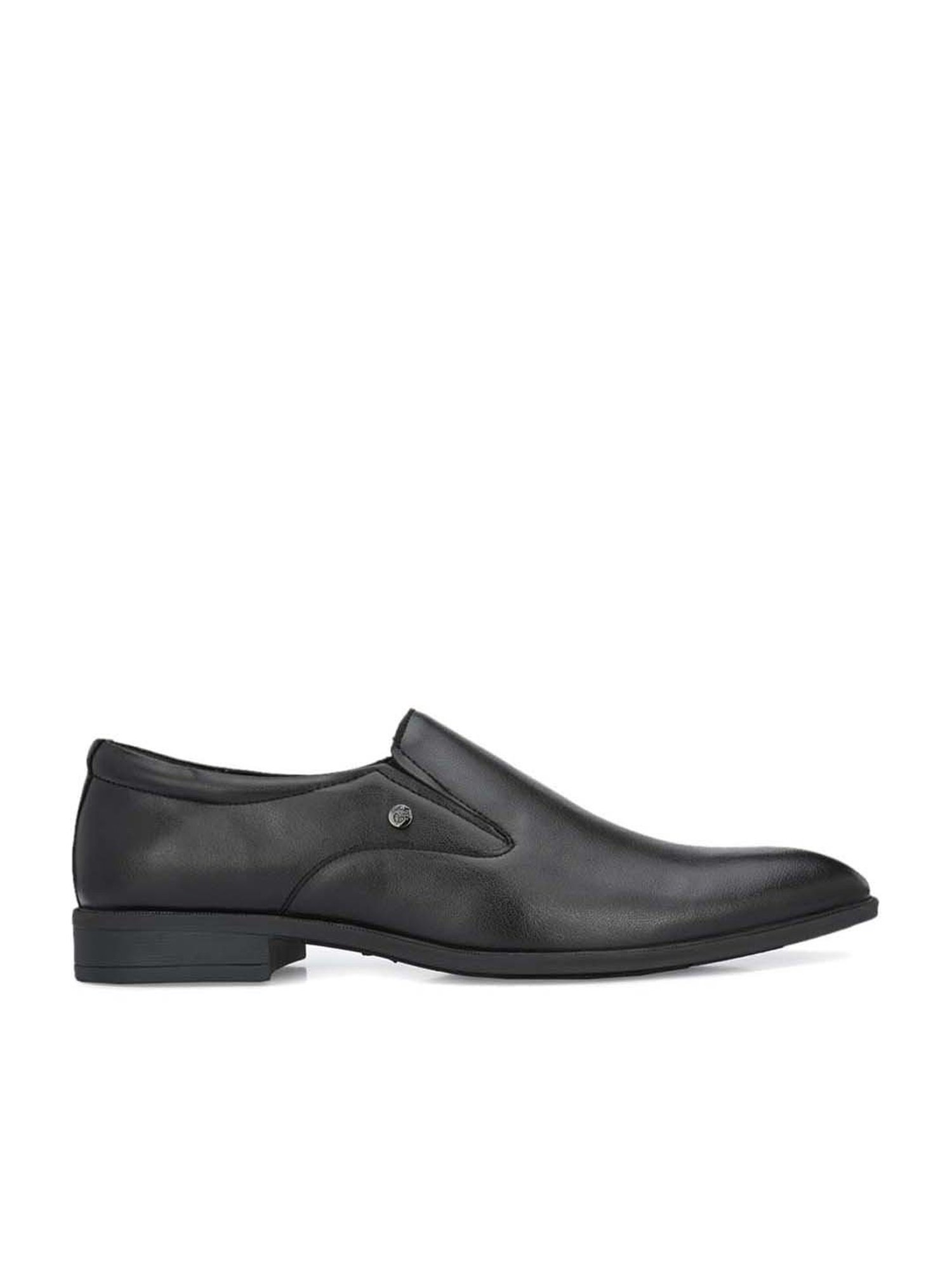 Delize Men's Black Formal Loafers