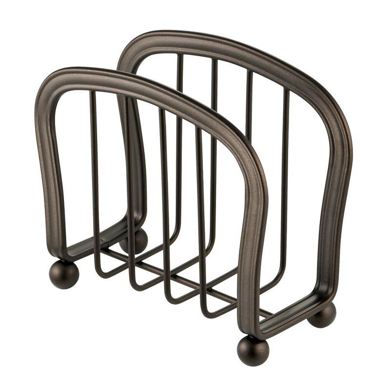 Juvale Rustic Wooden Napkin Holder for Tables (7.5 x 7.5 In)