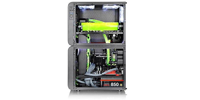 Fractal Design Node 202 Computer Case - Black - 2 x Bay - 1 x 450 W - Power Supply Installed - Mini ITX Motherboard Supported - 7.72 lb