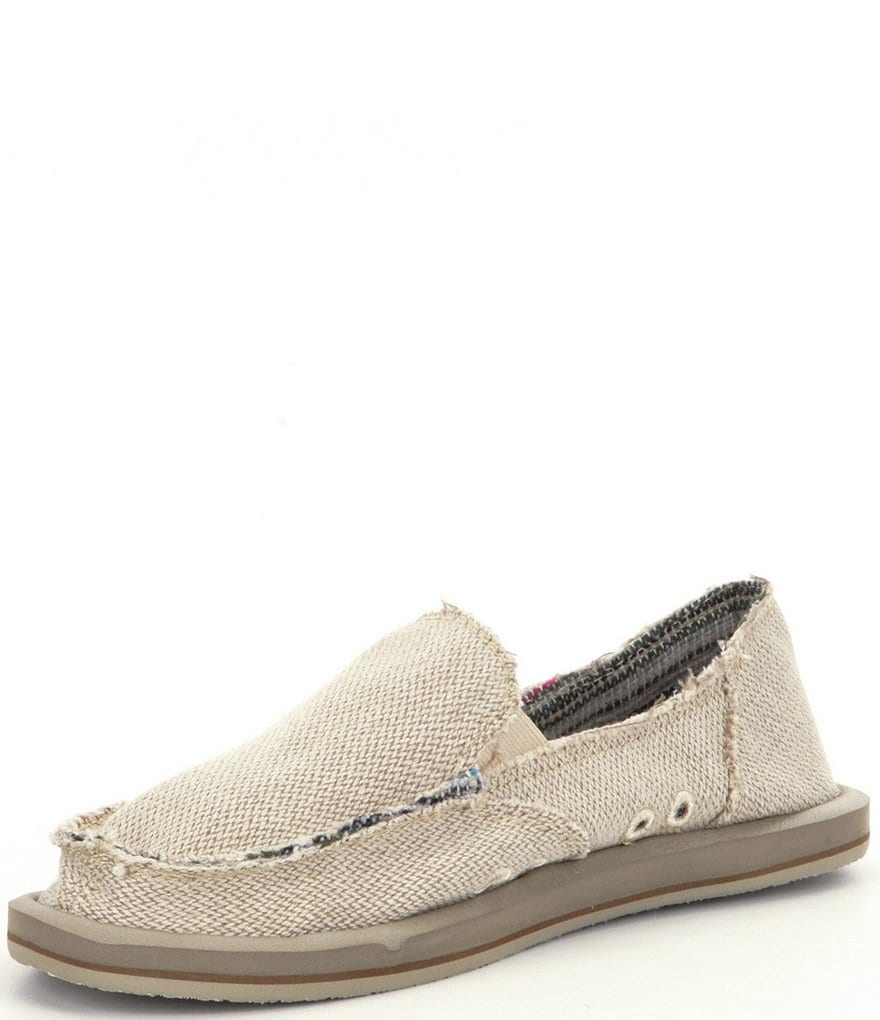 Sanuk Donna Hemp Slip-On Shoes
