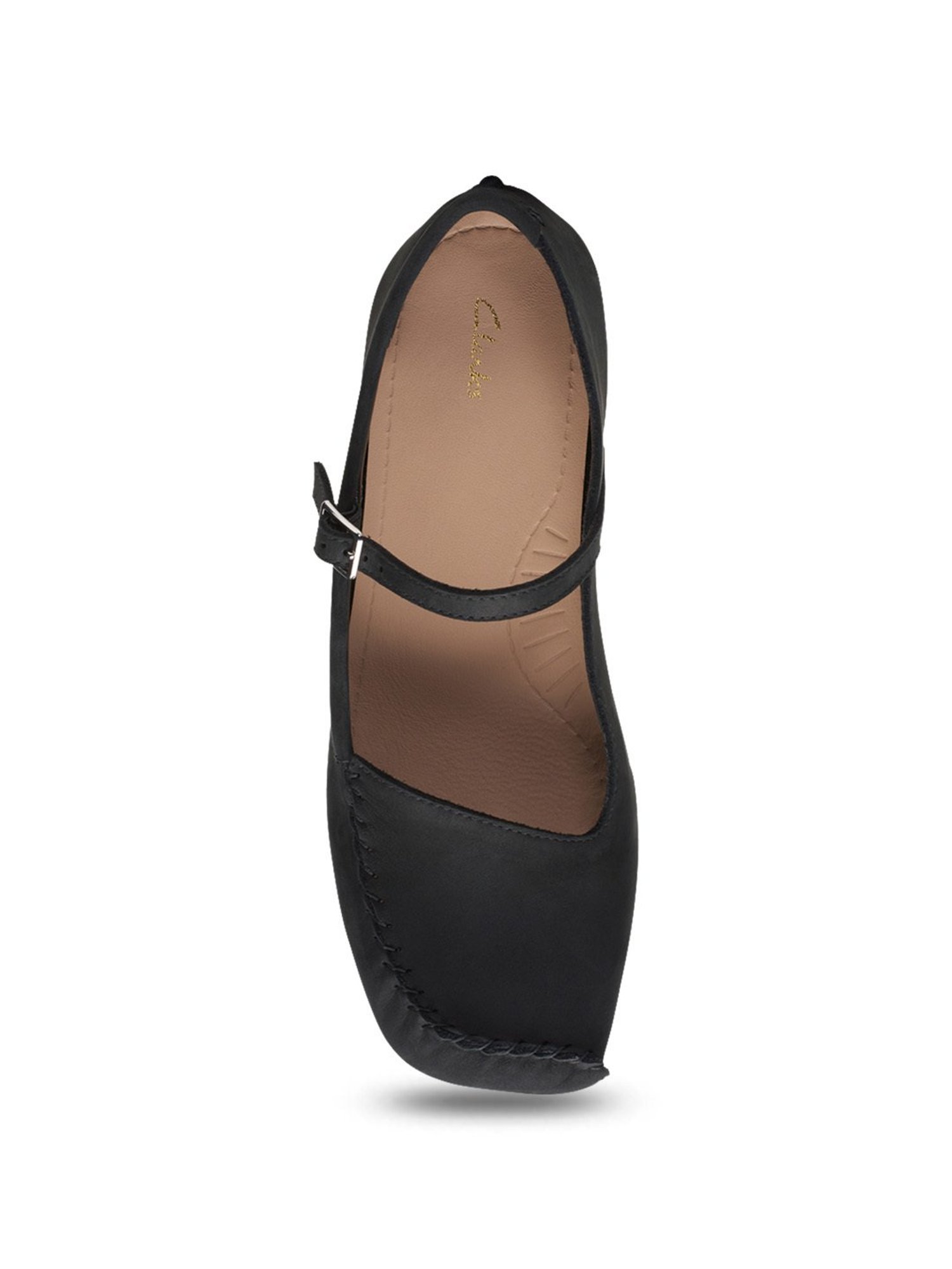 Clarks Women's Freckle Bar Black Mary Jane Shoes