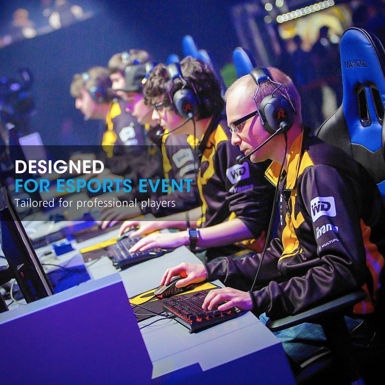 Updated Gaming Mouse with 7 Programmable Buttons, Chroma RGB Backlight Gaming mice, 6400 Adjustable DPI, Ergonomic USB Computer Mouse, High Precision Sensor for Windows PC & Laptop Gamers