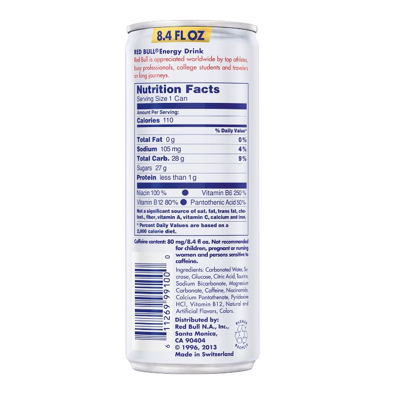 Red Bull Energy Drink - 12pk/8.4 fl oz Cans