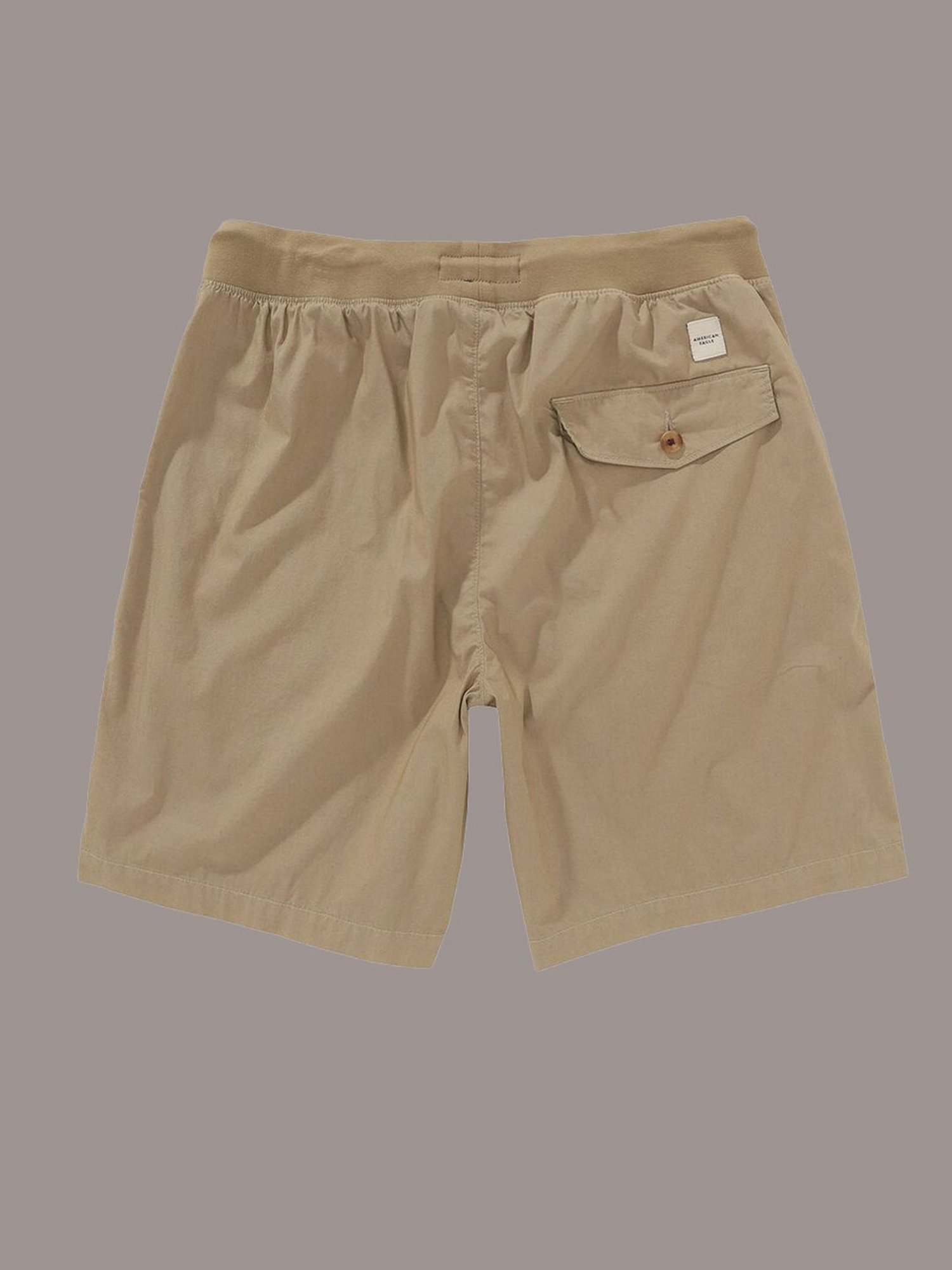 American Eagle Beige Regular Fit Cargo Shorts
