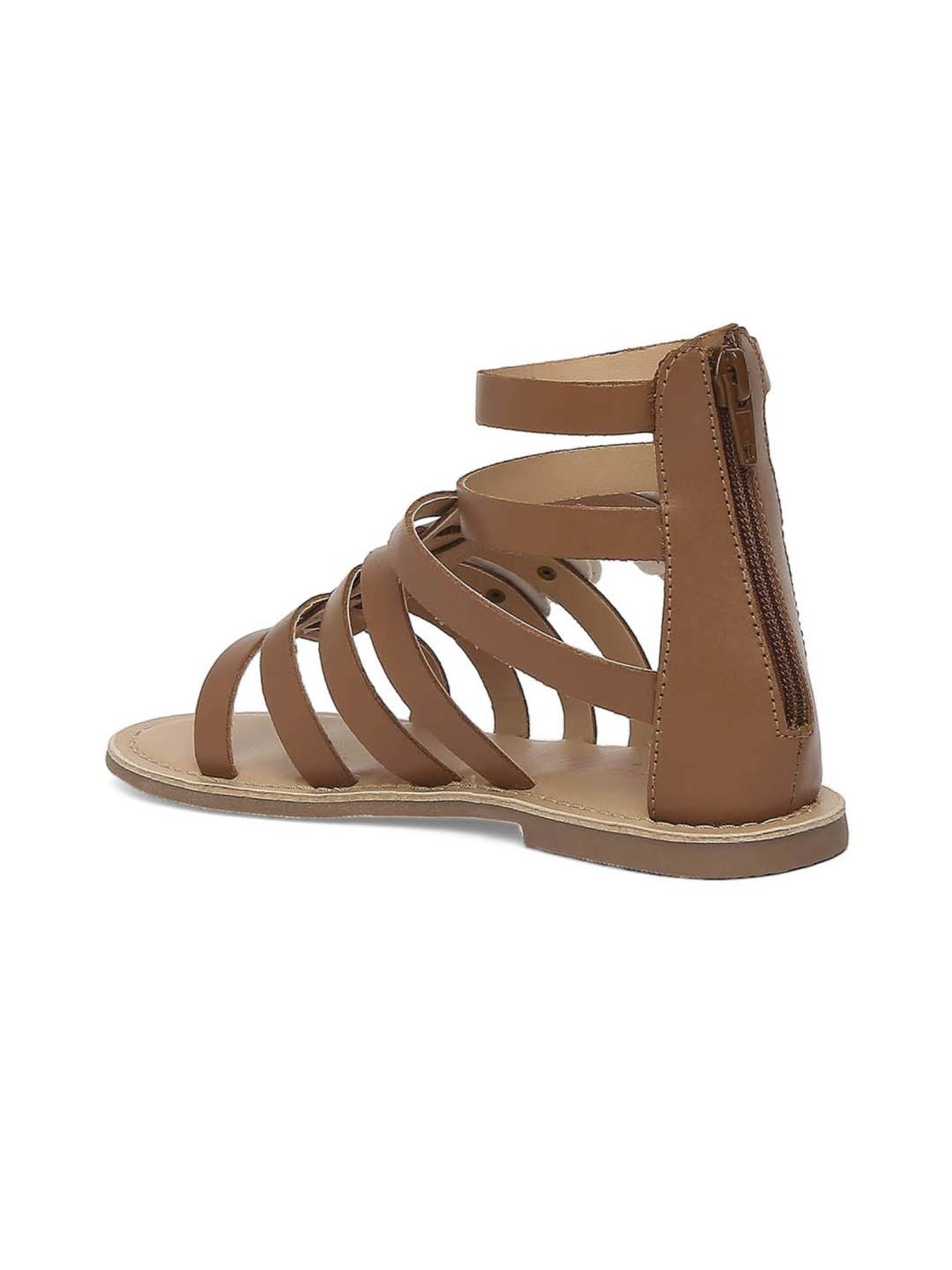 Aria Nica Kids Flower Cognac Casual Sandals