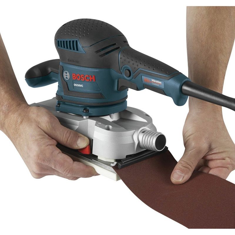 Bosch OS50VC-RT 3.4-Amp Variable Speed 1/2-Sheet Orbital Finishing Sander with Vibration Control