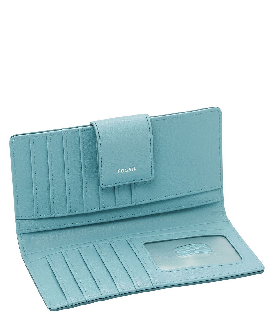 Fossil Logan RFID Leather Tab Bifold Wallet