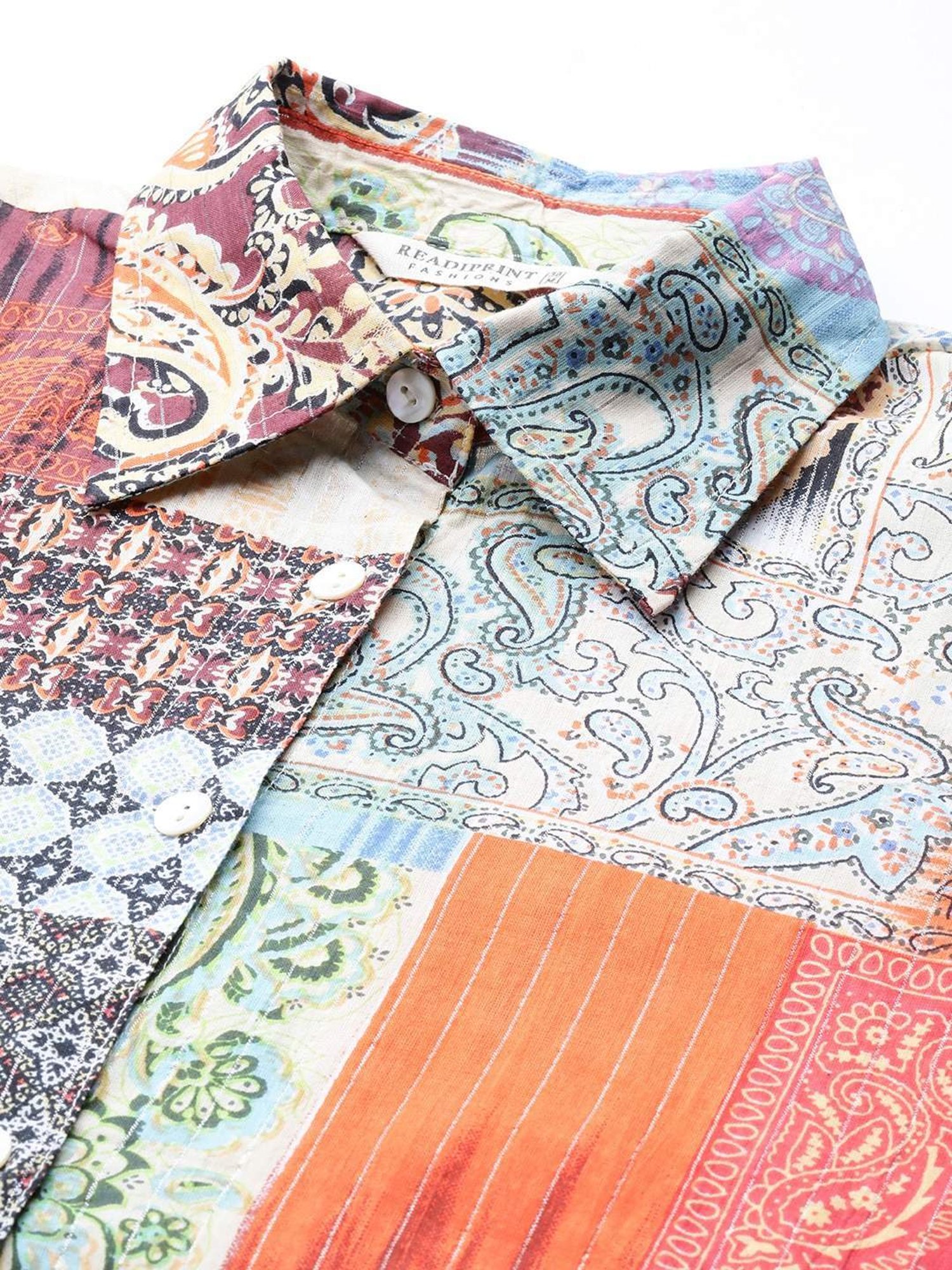 READIPRINT FASHIONS Multicolored Cotton Printed Shirt Pant Set