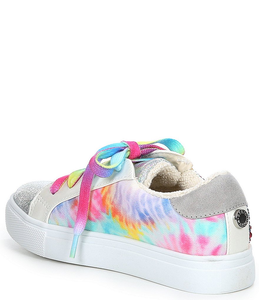 Steve Madden Girl's J-Rezumer Jewel Embellished Rainbow Sneakers (Toddler)
