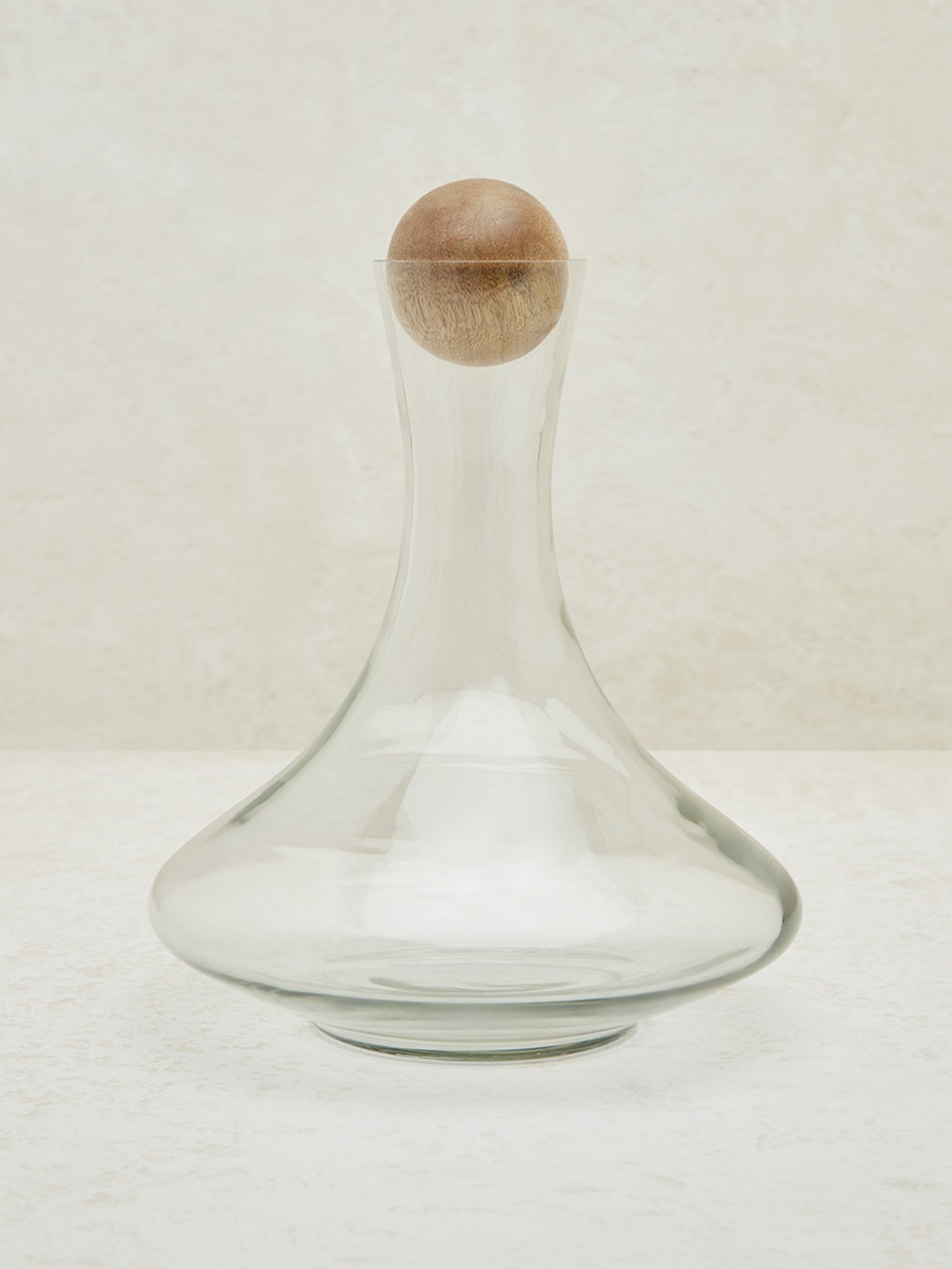 Pure Home and Living Blue Glass Decanter (0.7 L)