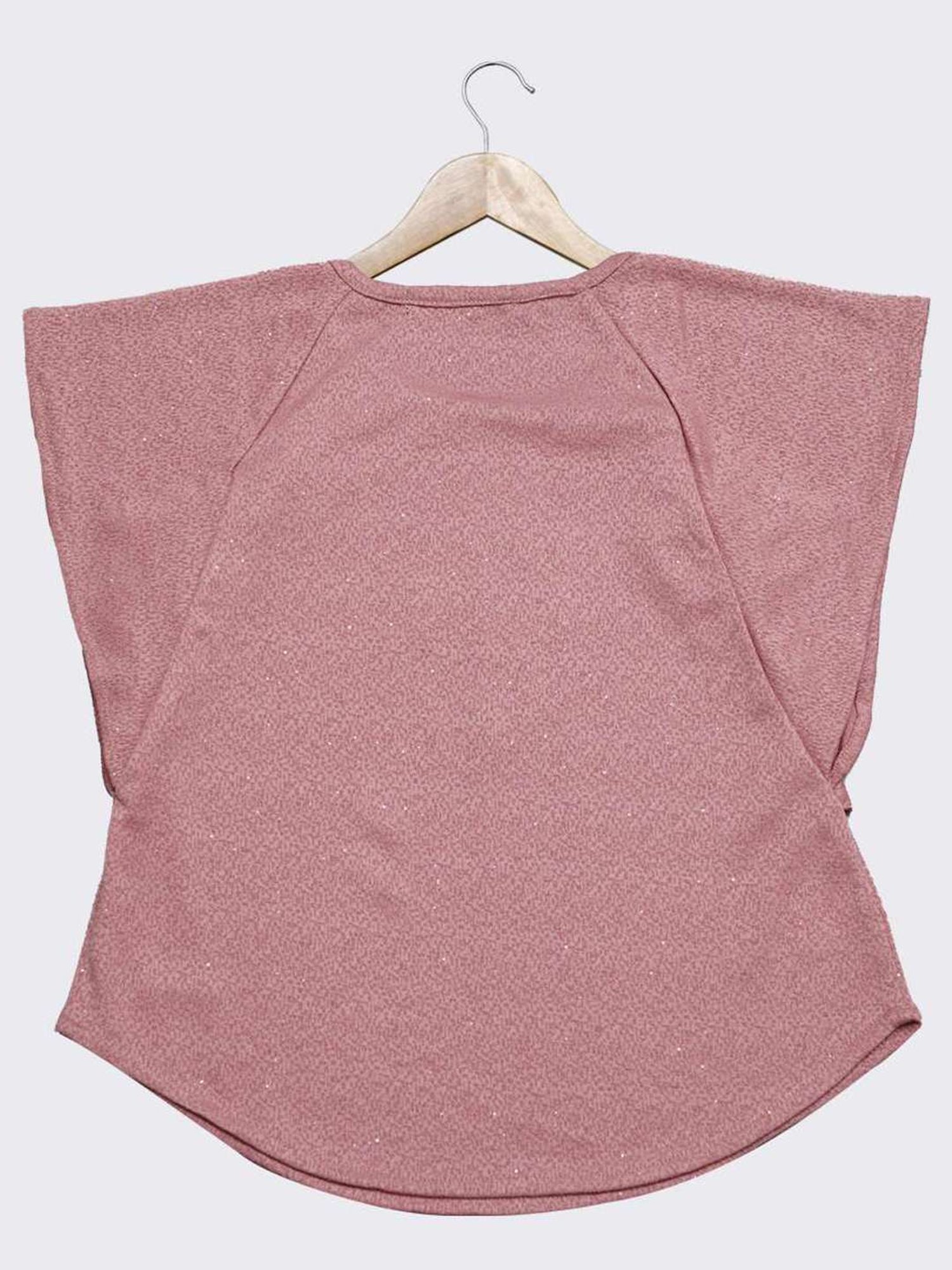 ZIAMA Kids Peach Floral Print Top