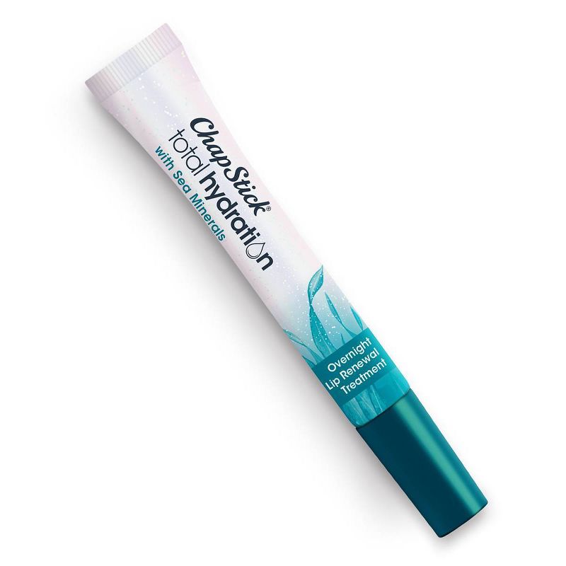Chapstick Total Hydration Sea Minerals Overnight Renewal Lip Balm - 0.21oz