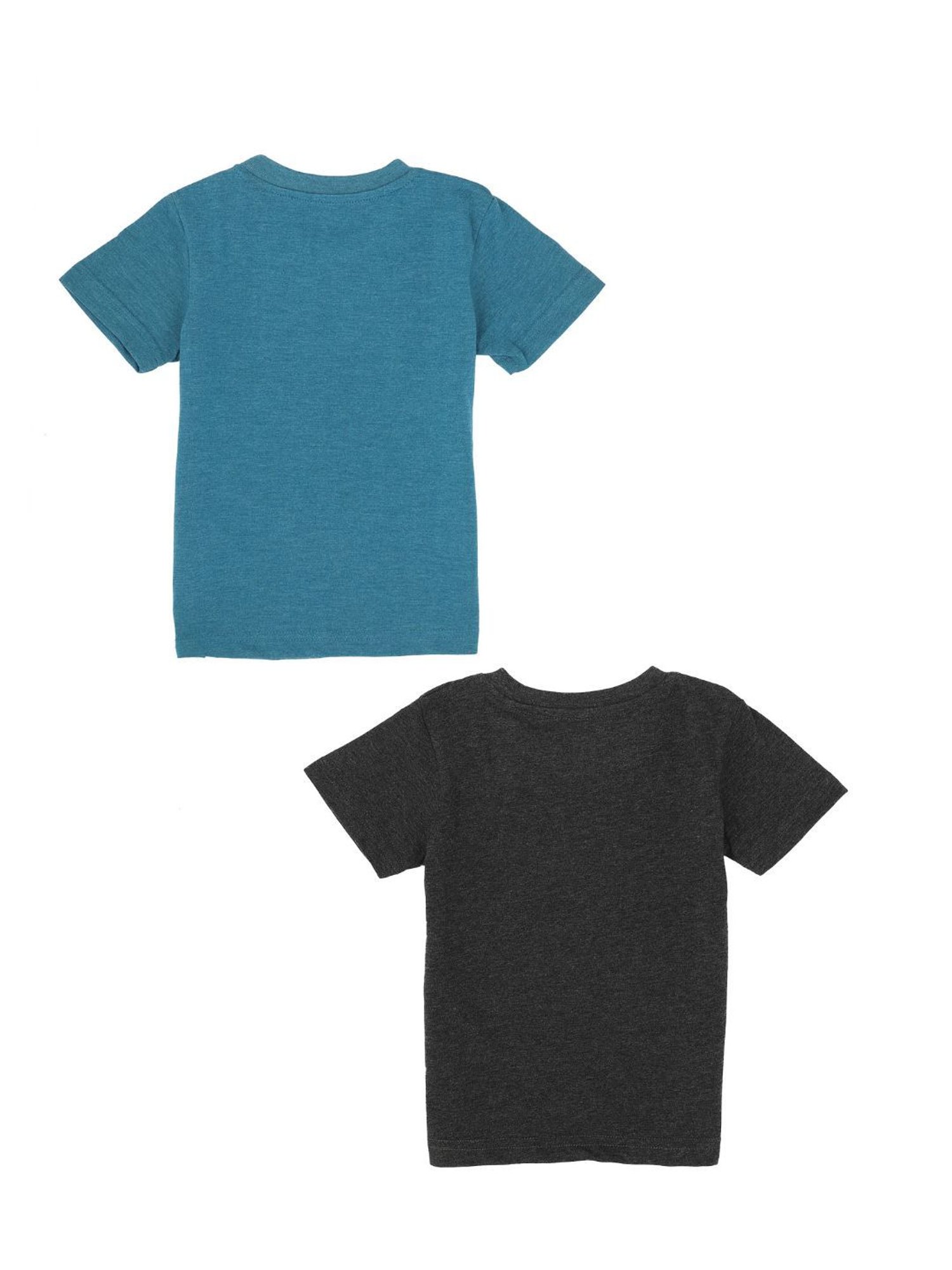 Dyca Boys Blue & Black Printed T-Shirt (Pack Of 2)