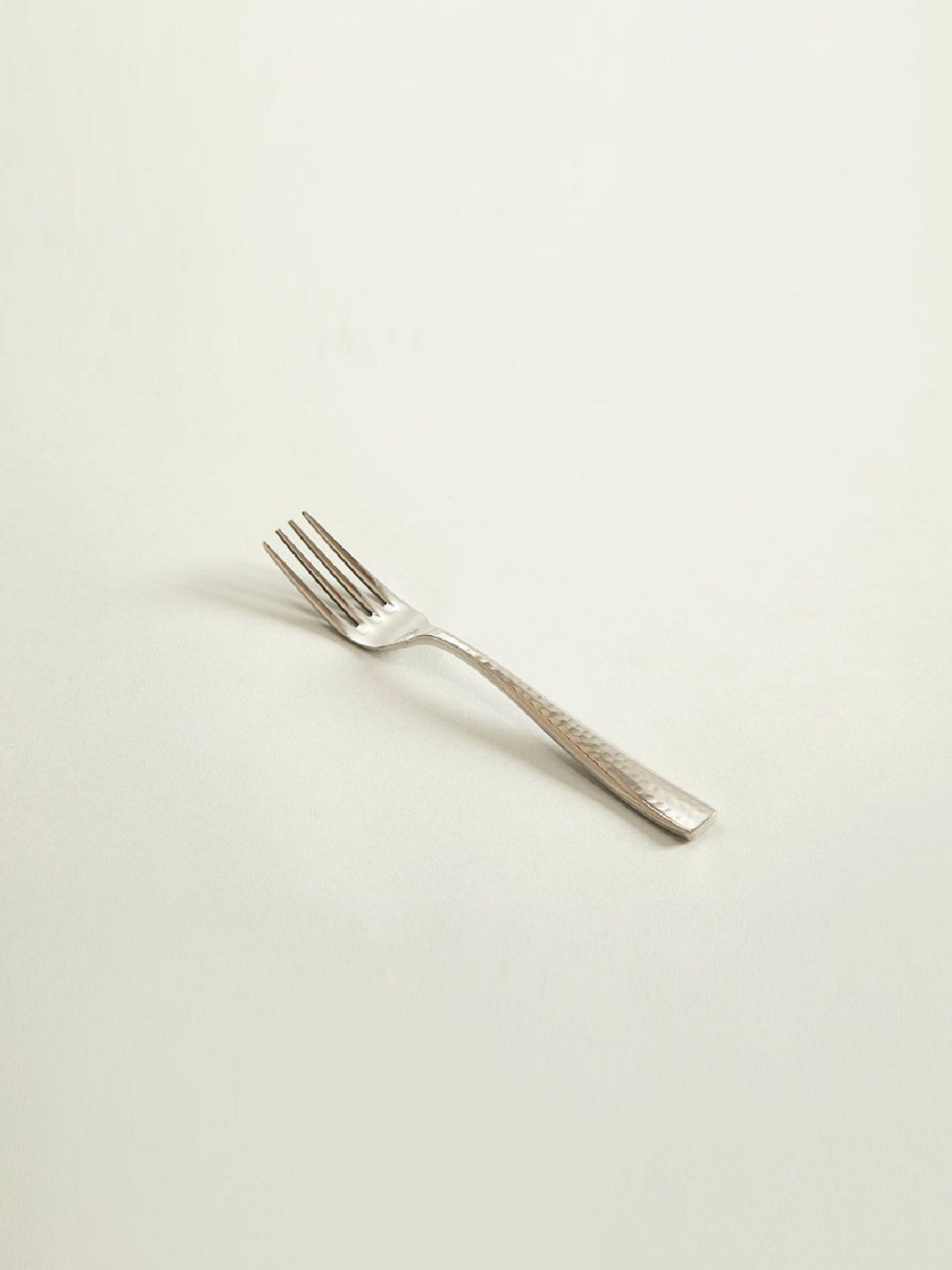 FnS Creta Silver Stainless Steel Dinner Fork - Set of 12