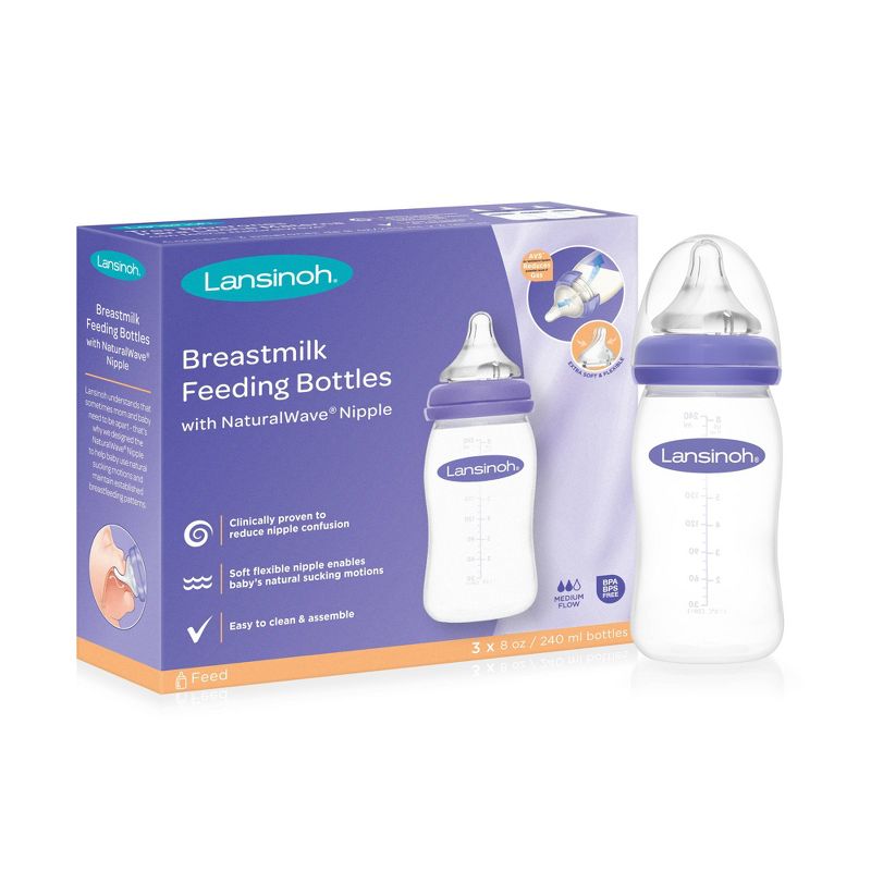 MAM Anti-Colic Bottle, 5oz, 3ct