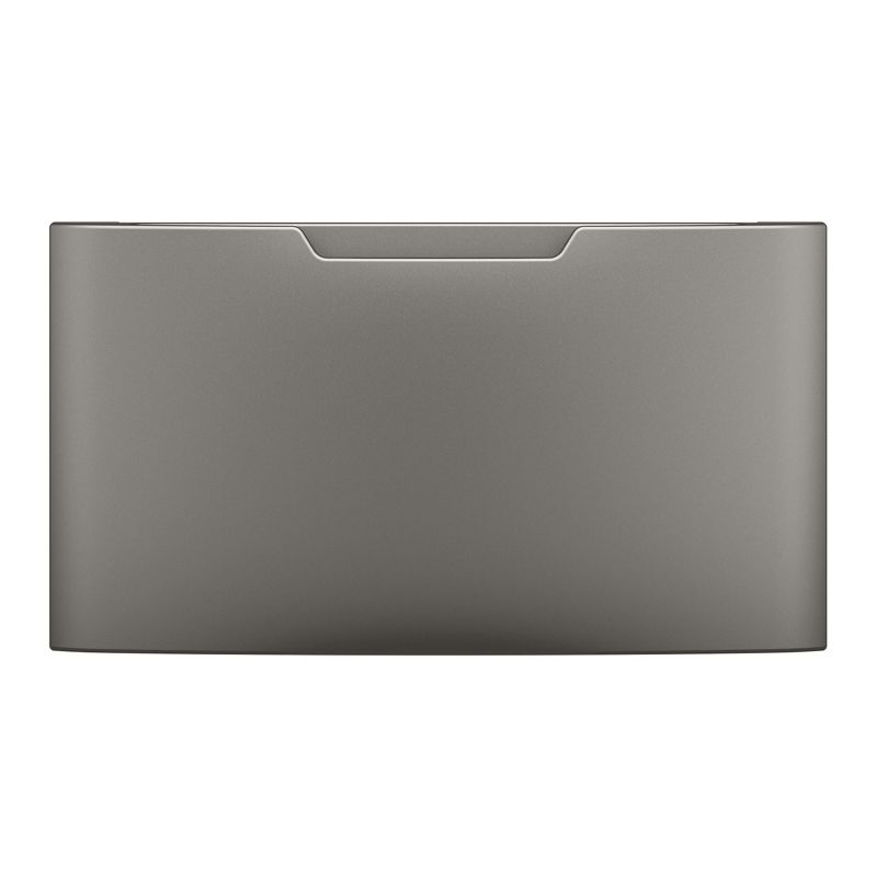 GE General Electric GFP1528PNSN Washing Machine and Dryer Appliance Pedestal Kit Multi Use Organizer Storage Drawer with Divider, Satin Nickel