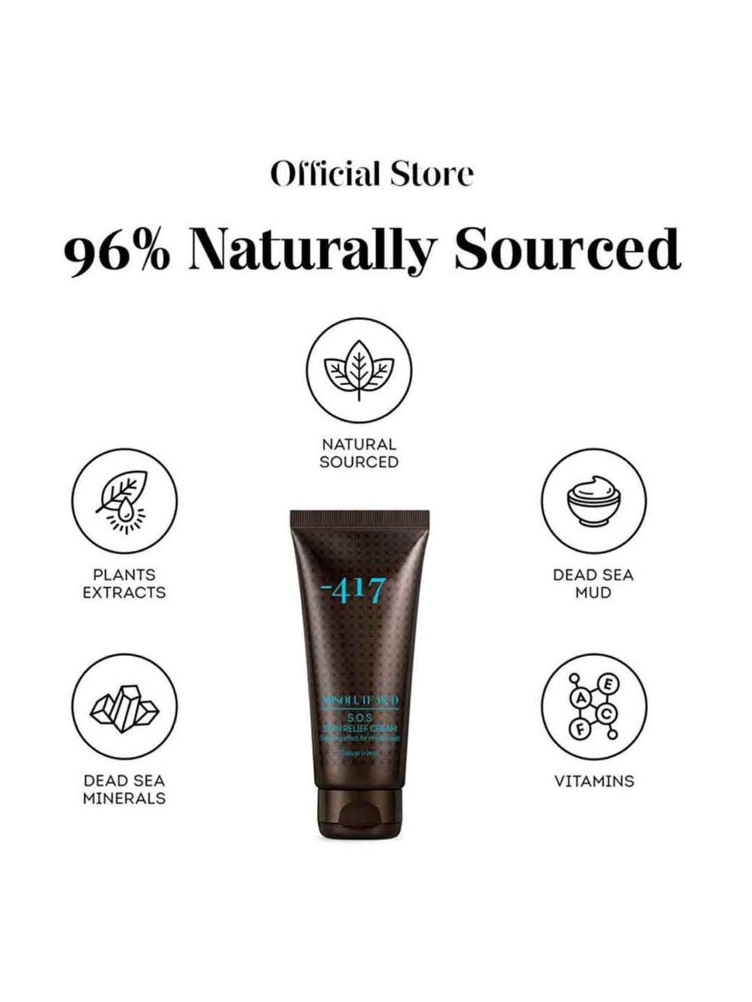 Minus 417 Absolute Mud S.O.S. Skin Relief Cream 100 ml