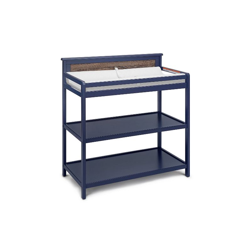 Suite Bebe Connelly Changing Table - Midnight Blue/Vintage Walnut