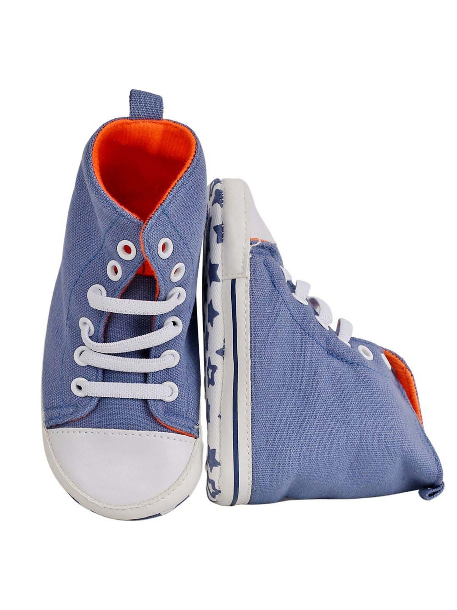 Baby Moo Kids Navy Casual Booties