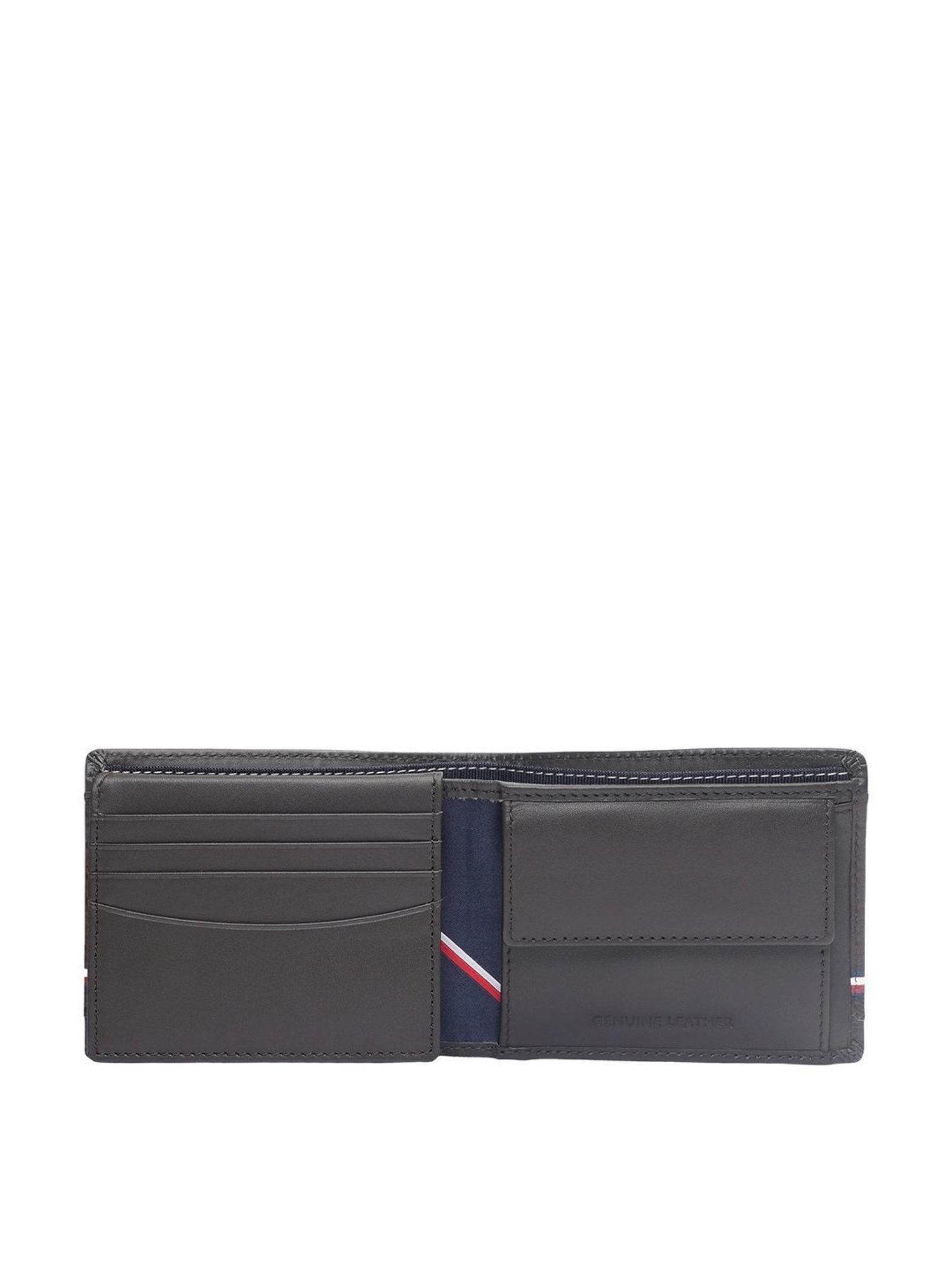 THE HOLISTIK Revival Black & Maroon Casual Leather Bi-Fold Wallet for Men