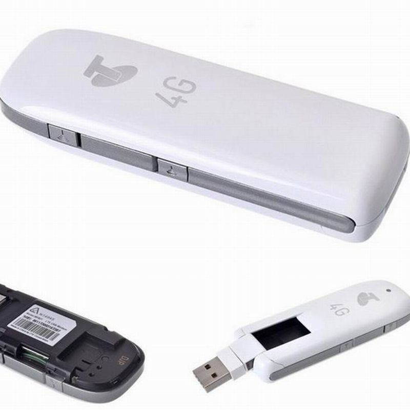 Unlocked ZTE MF821 100Mbps Wireless WIFI Router Mini 4G LTE Modem WIFI Router FDD 1800/2100/2600MHz White