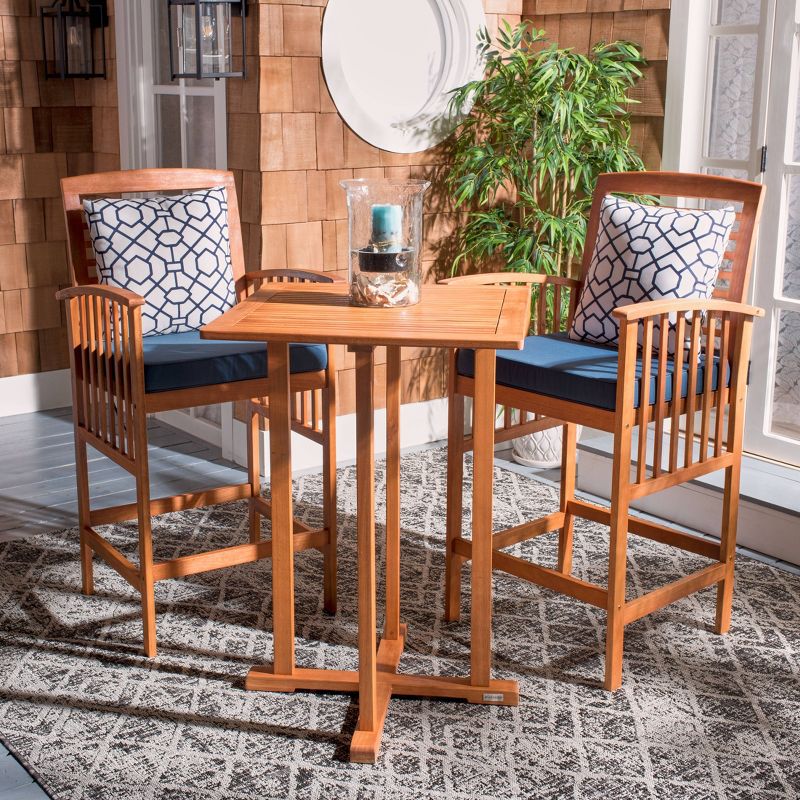 3pc Ludwig Folding Bistro Set - Royal Garden