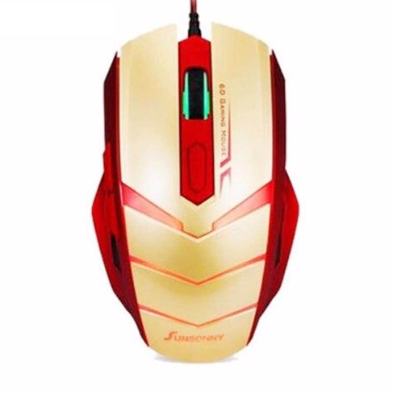 Funtech T-M50 USB Wired Gaming Mouse Professional Mice With Colorful LED For Dota LOL Photoelectric PC Desktop Notebook Mouse