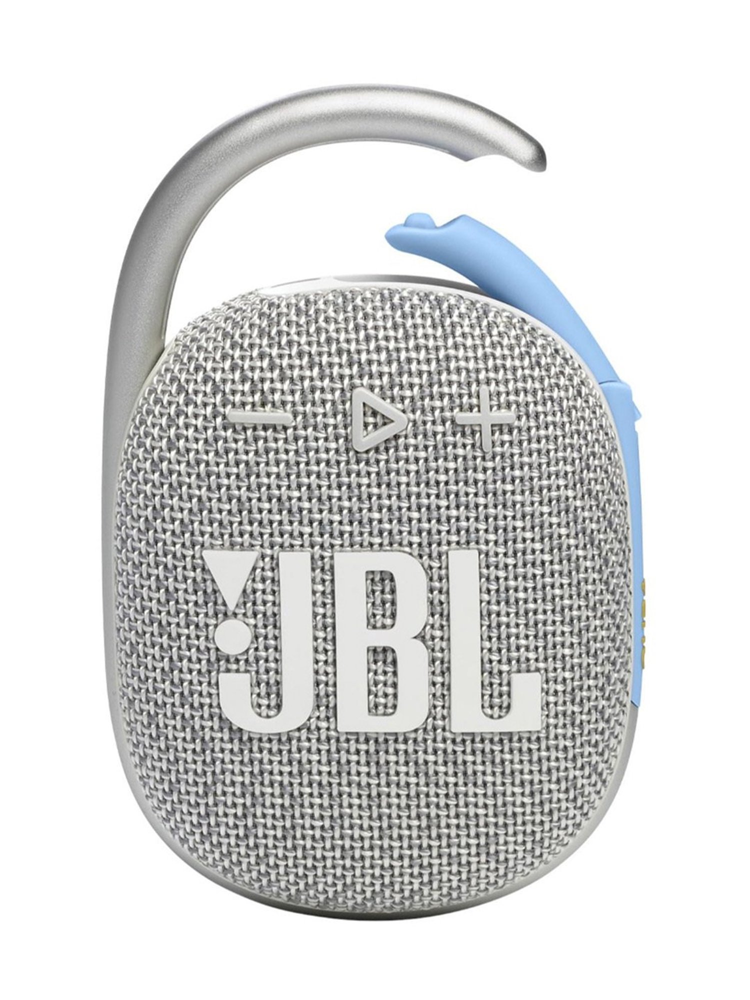 JBL Clip 4 Eco, 10W Wireless Portable Bluetooth Speaker with Pro Sound Dust & Waterproof (White)