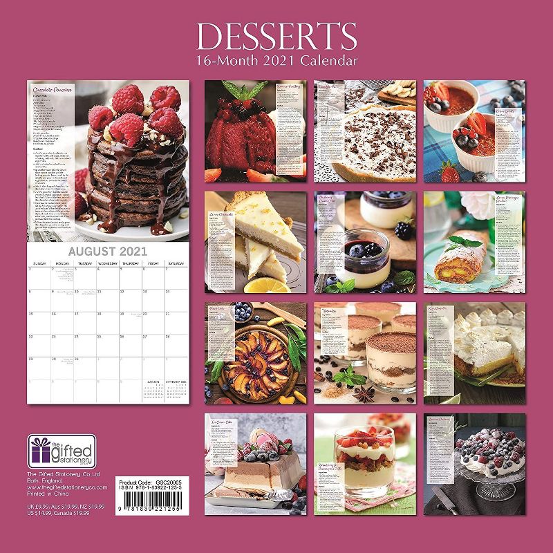 Sellers Publishing, 2021 Outlander 16-Month Wall Calendar