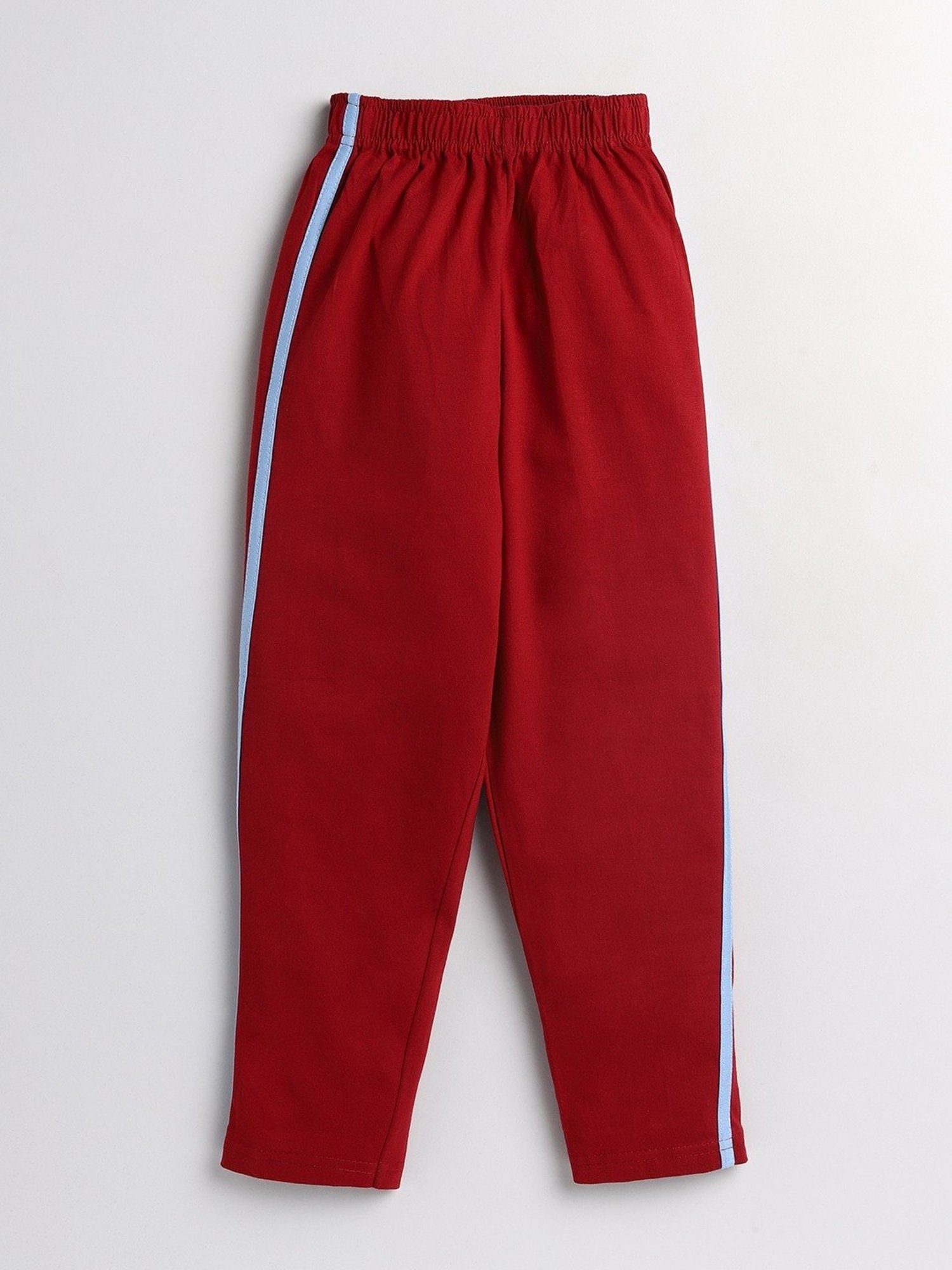 Todd N Teen Kids Blue & Red Printed T-Shirt with Pants