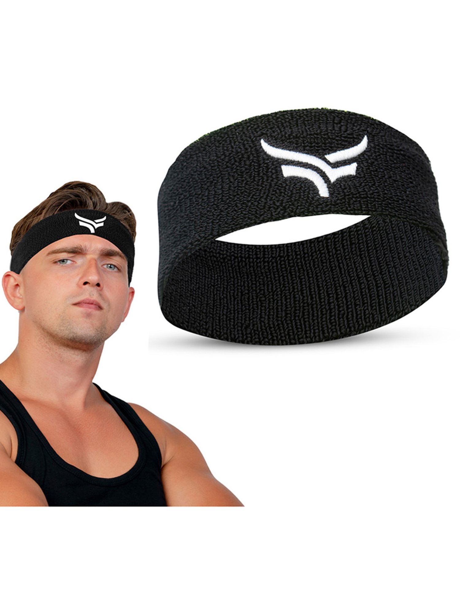 Xtrim Unisex Head Band (Black) Size - Free Size